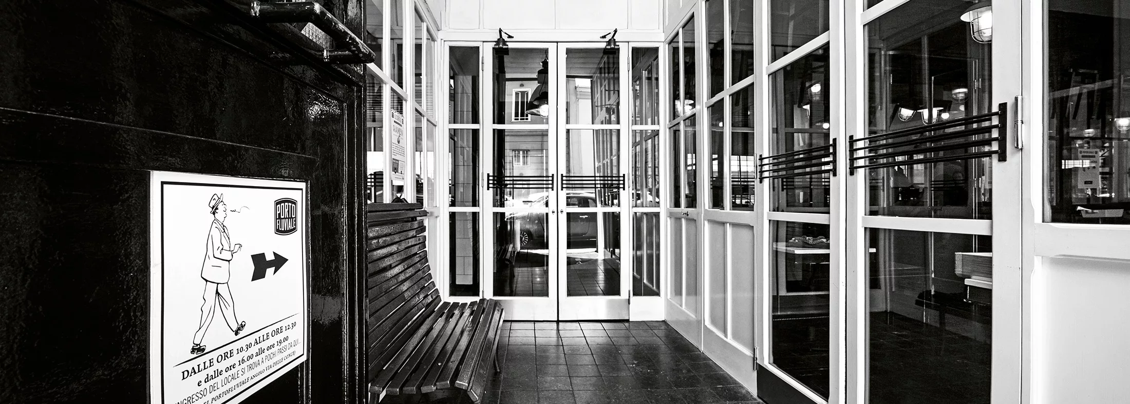 Entrata Ristorante Porto Fluviale