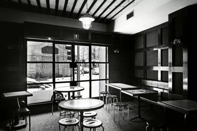 Portofluviale - La sala trattoria portofluviale