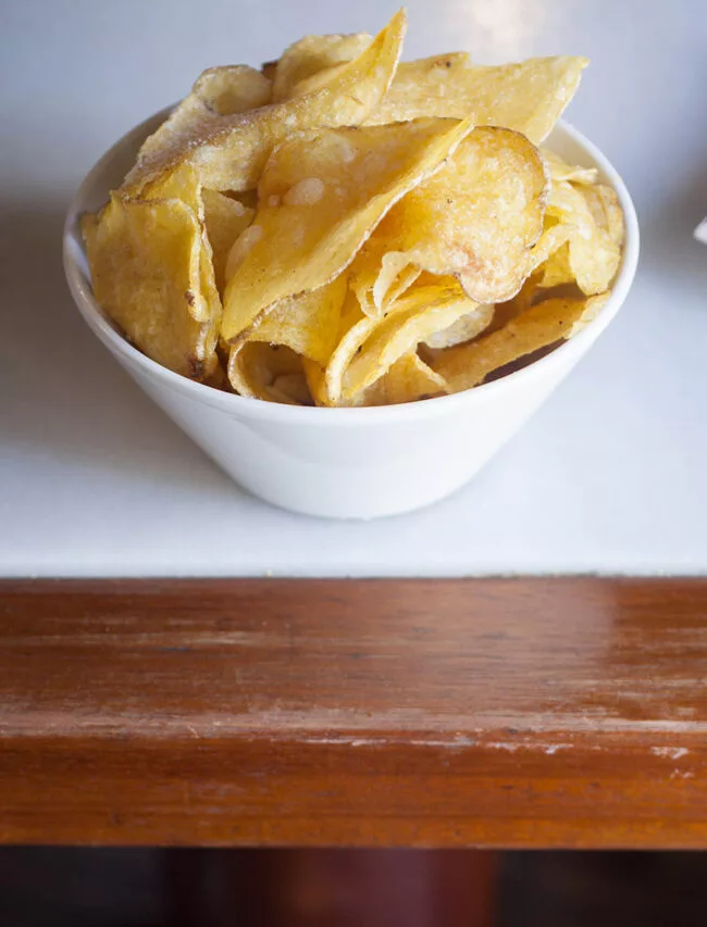 Portofluviale - Chips banco pranzo portofluviale