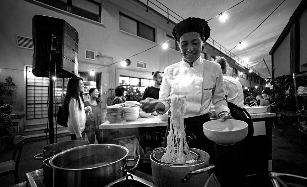 Portofluviale - Ramen cortile portofluviale roma